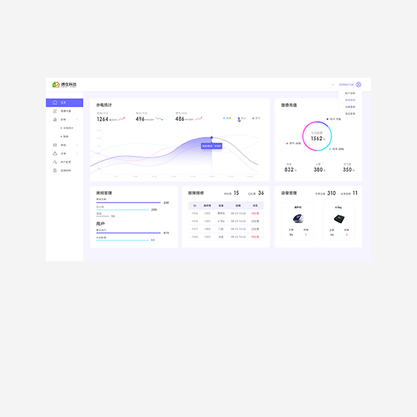 智慧公寓管理后台